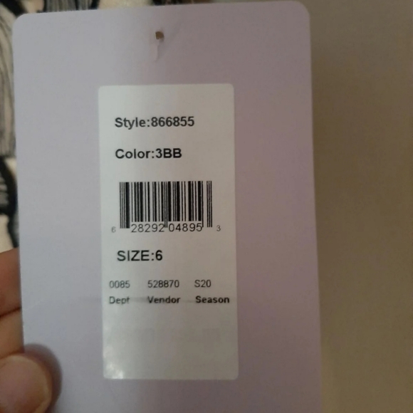 BHLDN Bevin DRESS SIZE 6 NWTS - Picture 4 of 5